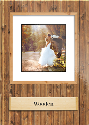 Fotoksiążka Wooden